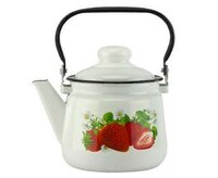 Чайник 2,5л эмаль дикая роза/6/